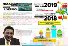 Makassar New Port, Pelabuhan yang Terinspirasi dari Pelabuhan Liverpool Makassar New Port, Pelabuhan yang Terinspirasi dari Pelabuhan Liverpool Makassar New Port (MNP) merupakan salah satu pelabuhan yang masuk kedalam Proyek Strategis Nasional yang terletak di Provinsi Sulawesi Selatan. Konstruksinya menggunakan teknologi secant pile seperti Pelabuhan Liverpool. Secant pile adalah kontruksi ringan yang dipasang dengan posisi merapat, dan dikerjakan dengan sistem pengeboran. Teknologi ini memungkinkan pengerjaan kontruksi pelabuhan yang lebih efisien. 20 hektar area berhasil direklamasi dalam waktu 3 bulan. Selain itu, dengan menggunakan teknologi ini, Pelindo IV juga dapat menghemat anggaran sekitar Rp500 miliar melalui proses pengerjaan tiga tahap. Rencananya, MNP akan dibangun dengan kapasitas 500.000 CBUs dan menggunakan alat bongkar muat peti kemas modern yang dapat melayani kapal berukuran 10.000 teus. Quote : Doso Agung, Direktur Utama Pelindo IV “Pelabuhan Makassar New Port ini nantinya juga akan menjadi pelabuhan paling modern di Indonesia. Jalur transportasi pelabuhannya terhubung dengan jalan tol dan kereta api, yang nantinya akan memanjang di seluruh Sulawesi, dari Makassar sampai dengan Manado di Sulawesi Utara,” Rabu (25/4/2018). Ditargetkan mulai beroparsi pada Januari 2019 Total investasi Rp1,890 Miliar Tahap pertama proyek MNP ditargetkan selesai pada Oktober 2018 Kebutuhan investasi setiap paket untuk tahap I Paket A : Rp326 miliar Paket B : Rp1,06 triliun Paket C : Rp228 miliar Progress Pengerjaan Progress MNP tahap I mencapai 66,62% per 22 April 2018 Tahap I dibagi kedalam 3 paket : Paket A (Progress 77,37%) · Pengerjaan dimulai pada Juni 2015 · Pembangunan akses jalan, dermaga, dan lapangan penumpukan petikemas berkapasitas 1,5 juta twenty-foot equivalent unit (TEUs) · Akan terhubung dengan jaringan kereta Trans Sulawesi Paket B (Progress 67,11%) · Pengerjaan dimulai pada September 2016 · Reklamasi laut seluas 13 hektare, pekerjaan causeway 1.276 meter, lapangan peti kemas sekitar lebih 16 hektare, dan pengerukan kolam pelabuhan sedalam 16,0 mean low water springs (mLWS). Paket C (Progress 48,3%.) · Pengerjaan dimulai pada September 2016 · Pembangunan breakwater sepanjang 1.310 meter Data : Diolah dari berbagai sumber Penulis : Asty Sopian